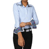 TuffRider Girls ADEY Double Collar Stripe Shirt - Breeches.com