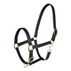 TuffRider EasyCare EquiLeather Heavy Duty Break Away Halter with Brass Plated Fittings - JPC Equestrian.com