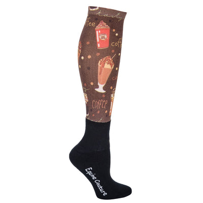 Equine Couture Printed Over-the-Calf Boot Socks