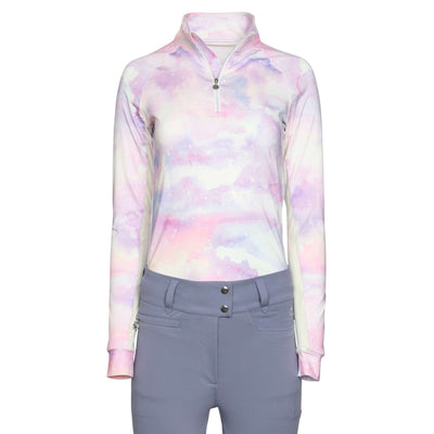 Dapplebay Lavender Haze 1/4 Zip Light Riding Top - JPC Equestrian.com