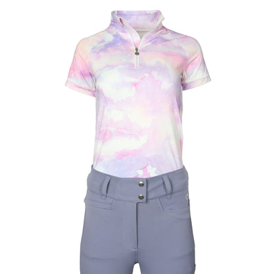 Dapplebay Lavender Haze 1/4 Zip Light Riding Top - JPC Equestrian.com