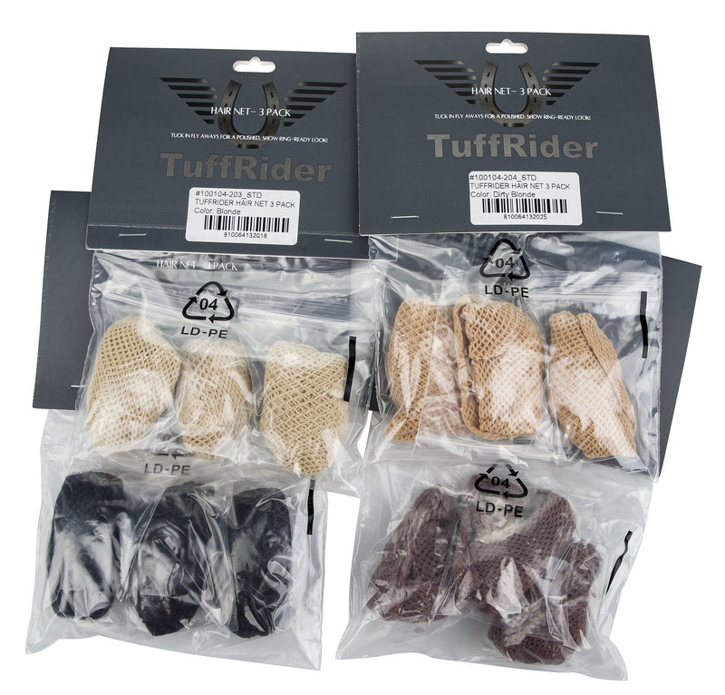 TuffRider Hair Net 3 Pack