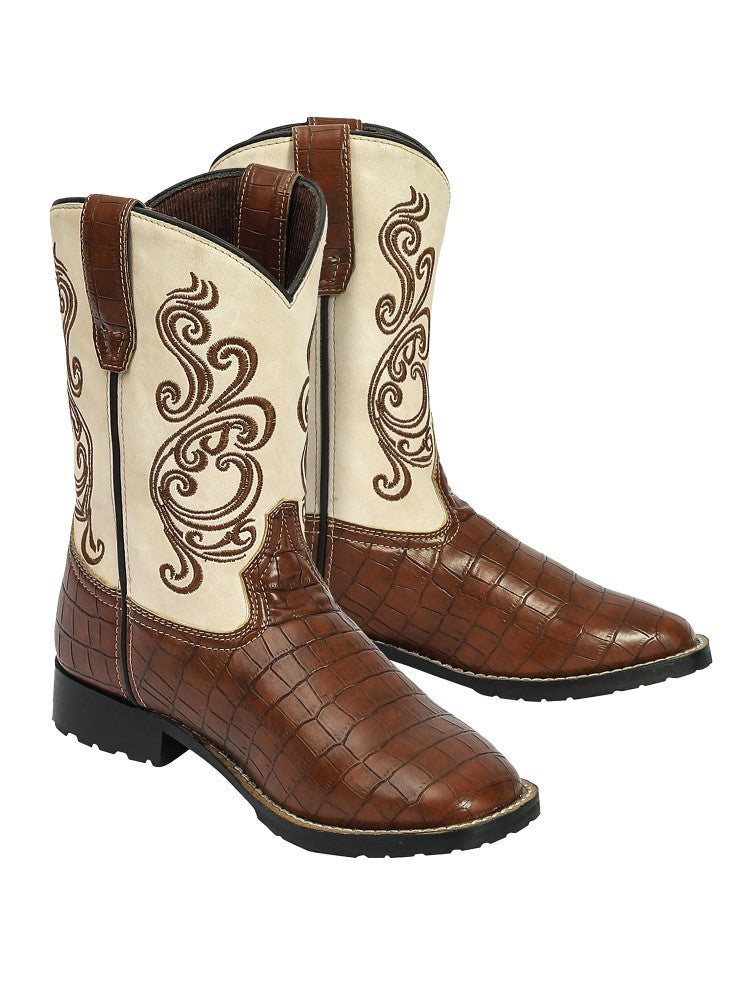 Rounded on sale cowboy boots